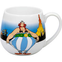 KAFFEEBECHER Asterix Je Ne Suis Pas Gros - Naturfarben, Keramik (0.42L) - Könitz