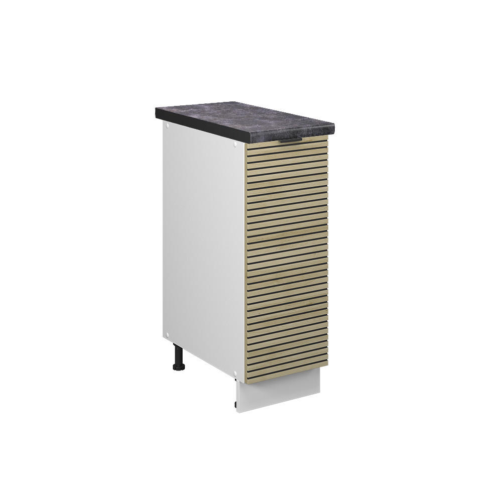 APOTEKARSK&Aring;P Fame-Line Ekpanel 30 cm , AP Antracit Ekf&auml;rgad, Vit 82/30/60 cm