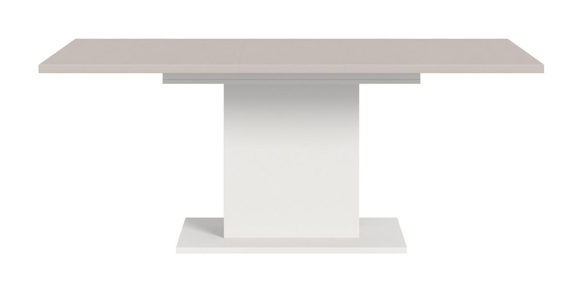 ESSTISCH MOTION (B/H/T: ca. 150/76/90 cm) in Weiß/Kaschmir - Weiß, Holzwerkstoff (90/150/76cm)