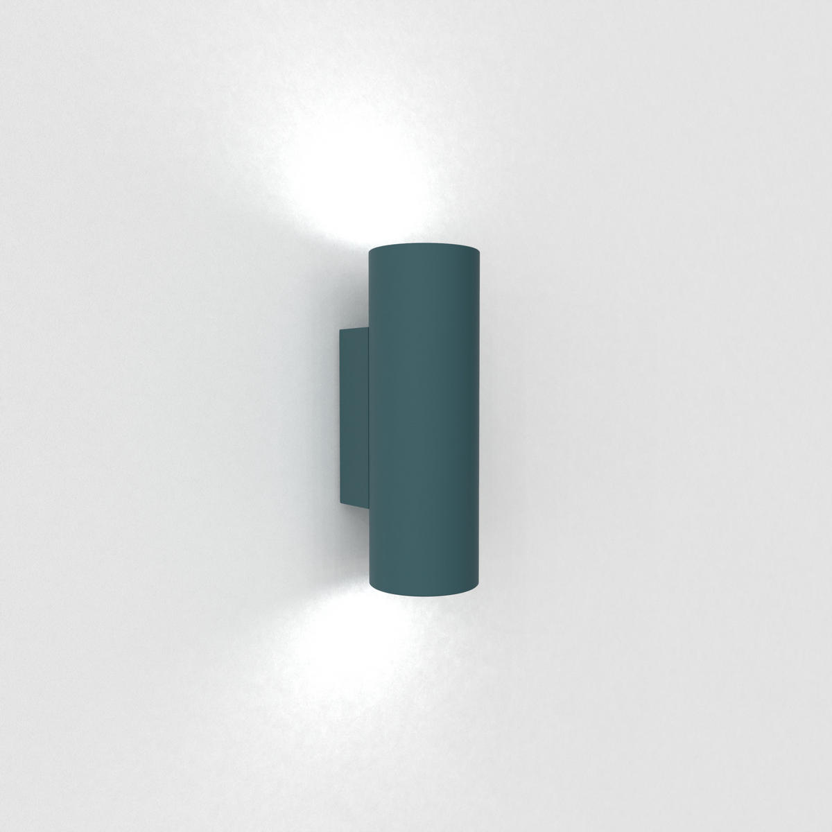 WANDLEUCHTE - Blau, Metall (6/18/6cm) - Lumicom