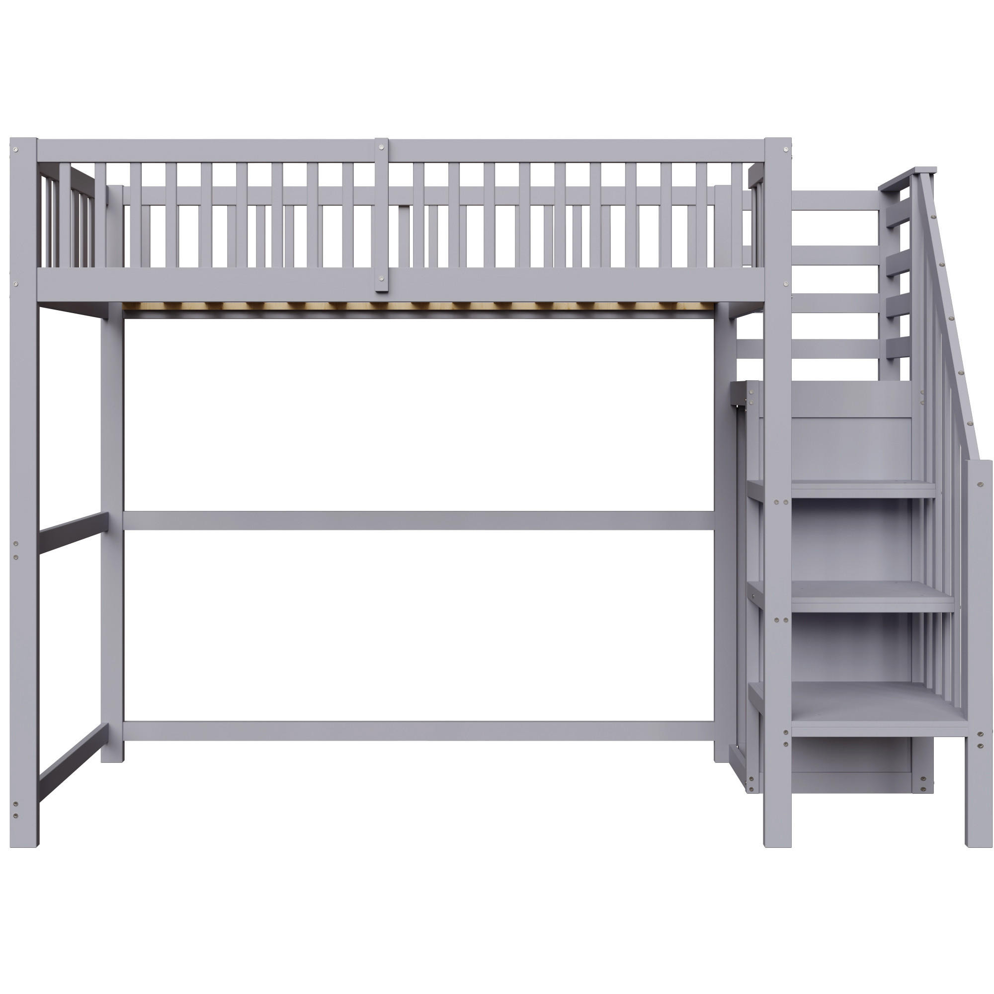 Raumix Hochbett Grau