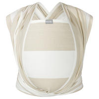 BABYTRAGETUCH Gewebtes Tragetuch - Sandfarben/Creme, Textil (70/0.1/460cm) - Hoppediz