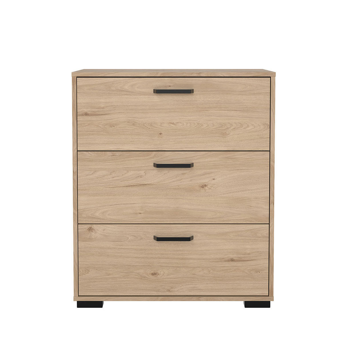 KOMMODE, Sofia, Eiche, Holzwerkstoff, 71 x 40 x 83 cm - Eichefarben, Holzwerkstoff (71/83/40cm) - ebuy24