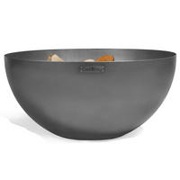FEUERSCHALE Premium „DALLAS“ 85 cm, Tief - Rostfarben, Metall (85/85cm) - Cook King