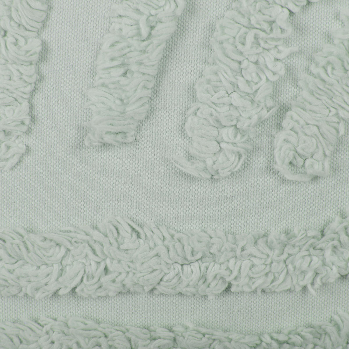 DEKOKISSEN 2er-Set Mintgrün 45/45 cm Tellima - Mintgrün, Textil (45/45cm) - Beliani