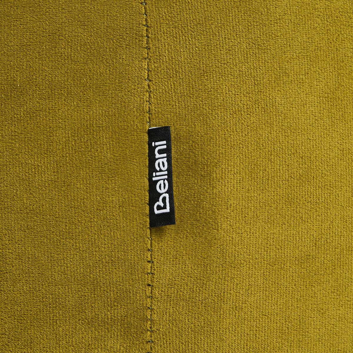 POUF Samtstoff Olivgrün Millen - Olivgrün/Grün, Textil (61/36/61cm) - Beliani
