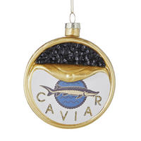 BAUMANHÄNGER Hang On Cavier - Blau, Glas (9/4/9cm) - Butlers