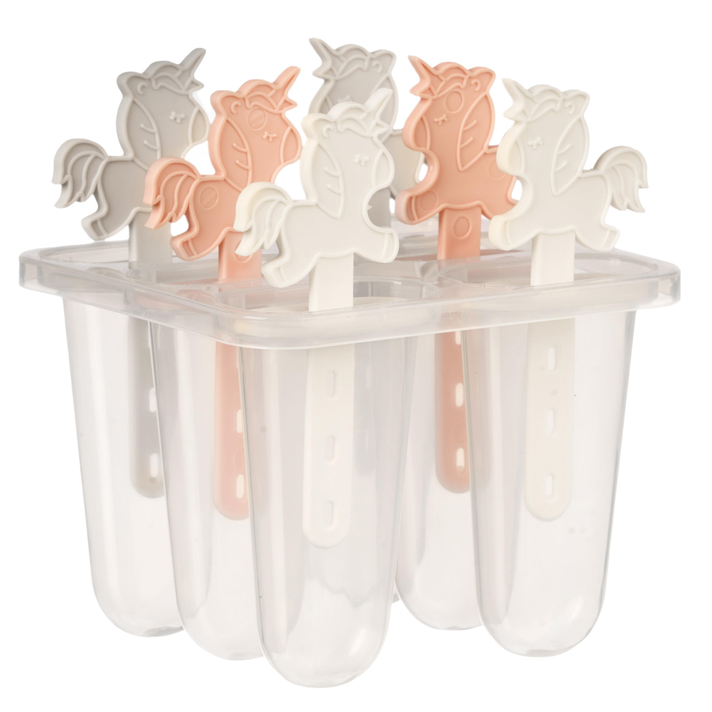 EISFORMEN Eis am Stiel, 6 Stück - Multicolor, Kunststoff (12.5/14/12cm)