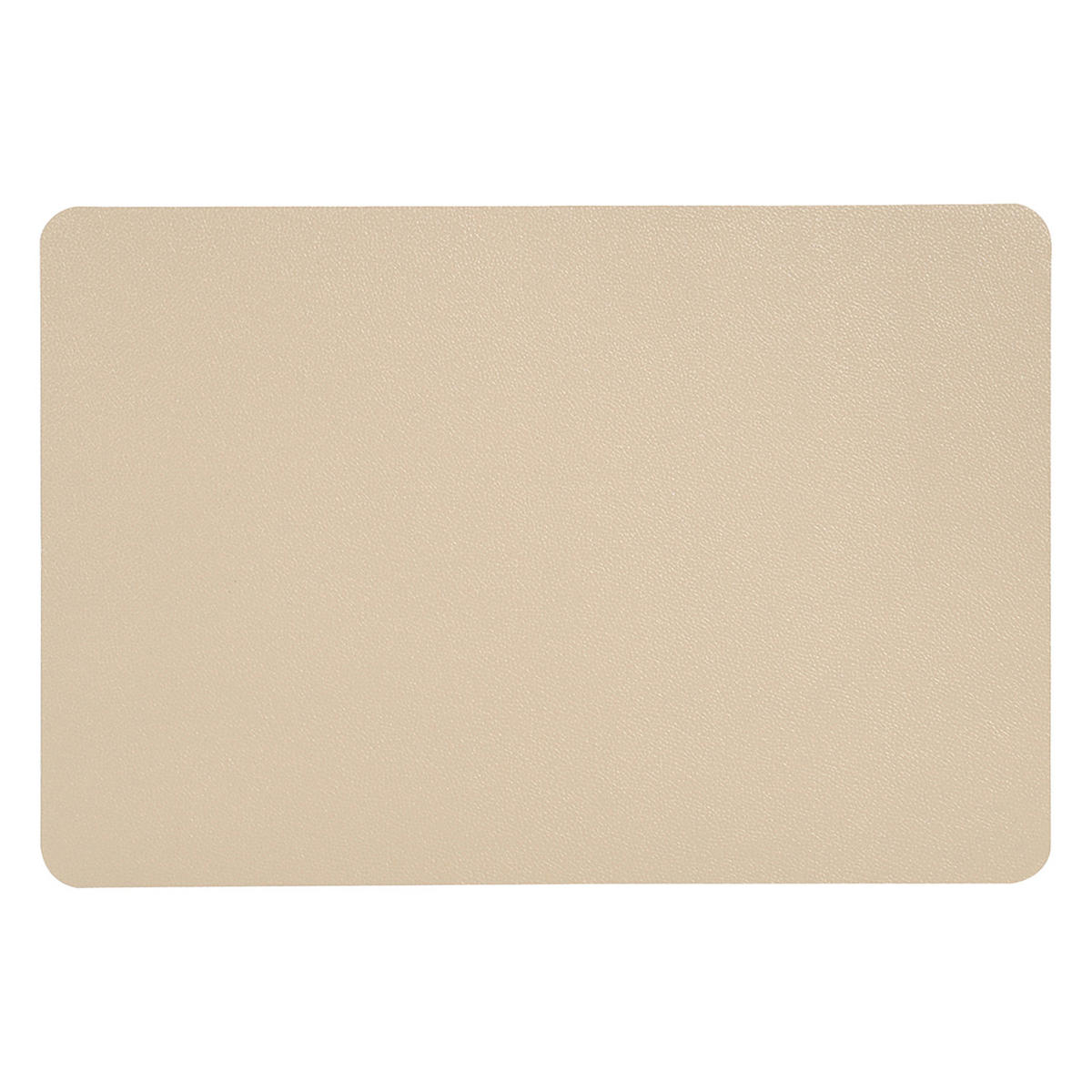 PLATZSETS, 10 Stück, Kunstleder Beige - 43 x 29 cm - Beige, Kunststoff (43/29/0.18cm) - Kesper