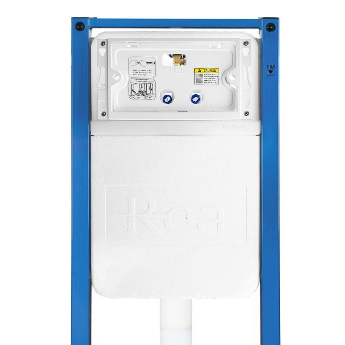 VORWANDELEMENT Für Wc Rea Slim 024n - Weiß, Metall (35.2/106/16.5cm) - REA
