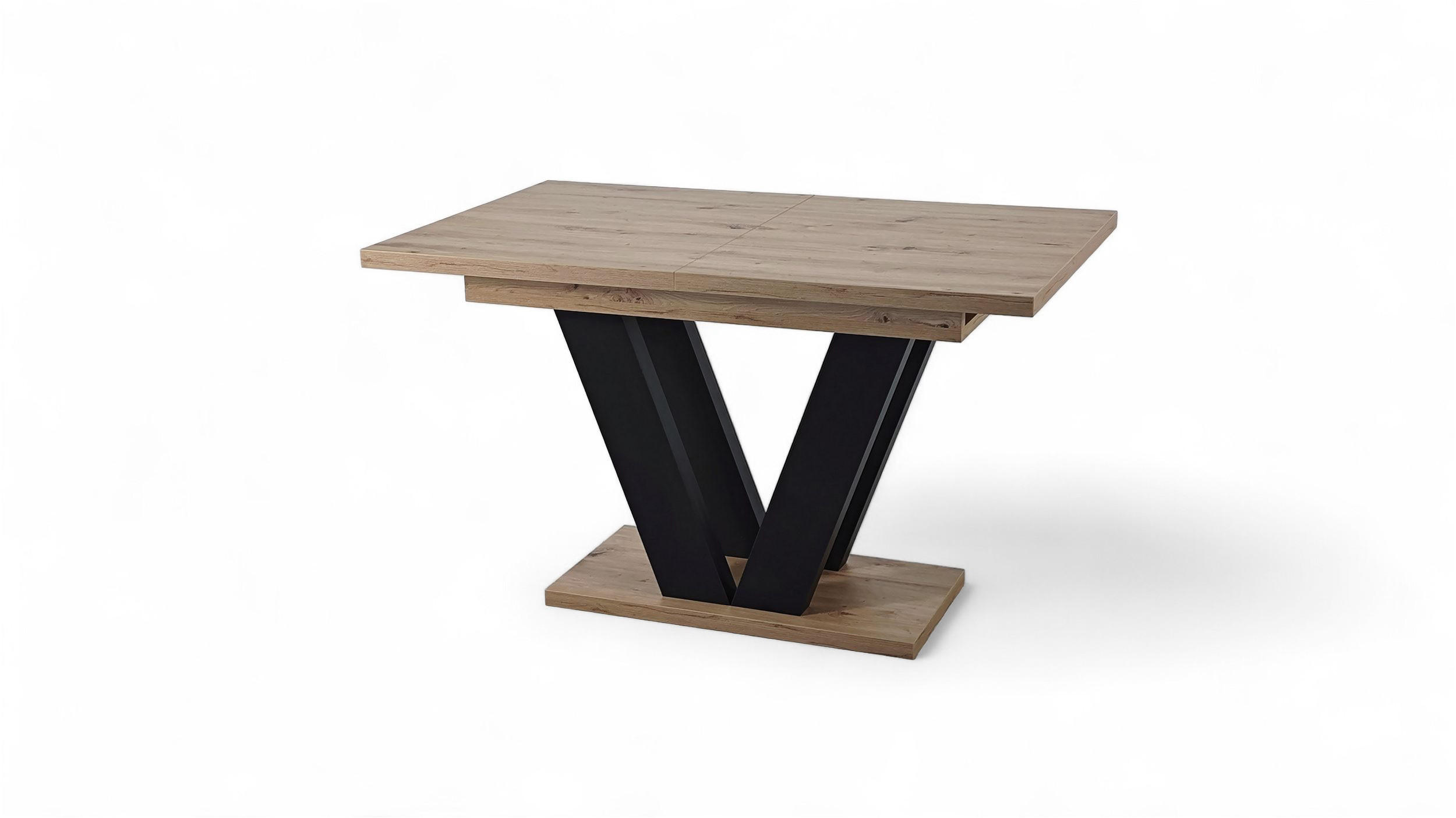 ESSTISCH Lara ausziehbar bis 210 cm - Eiche Artisan, Holzwerkstoff (130/80/80cm) - Endo-Moebel