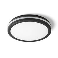 AUSSENLEUCHTE SONO 30 Schwarz Kunststoff 30 W IP65 - Schwarz, Kunststoff (30/30/5cm) - Rendl