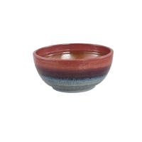SCHALE Elana Violett 36.5/36.5/17cm - Lila, Keramik (17cm) - PTMD Collection