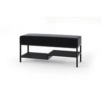 SITZBANK Loft 100 × 45 cm Schwarz - Schwarz, Metall (100/45/35cm) - Design Möbel