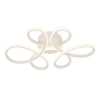 LED DECKENLEUCHTE Aelvith 36/25/8.5 cm - Weiß, Kunststoff/Metall (36/25/8.5cm) - ZMH