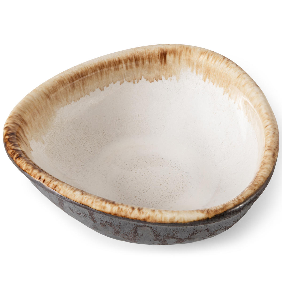 SCHALE PRIMA 6-tlg, Hellbeige - Beige, Keramik - KONSIMO®