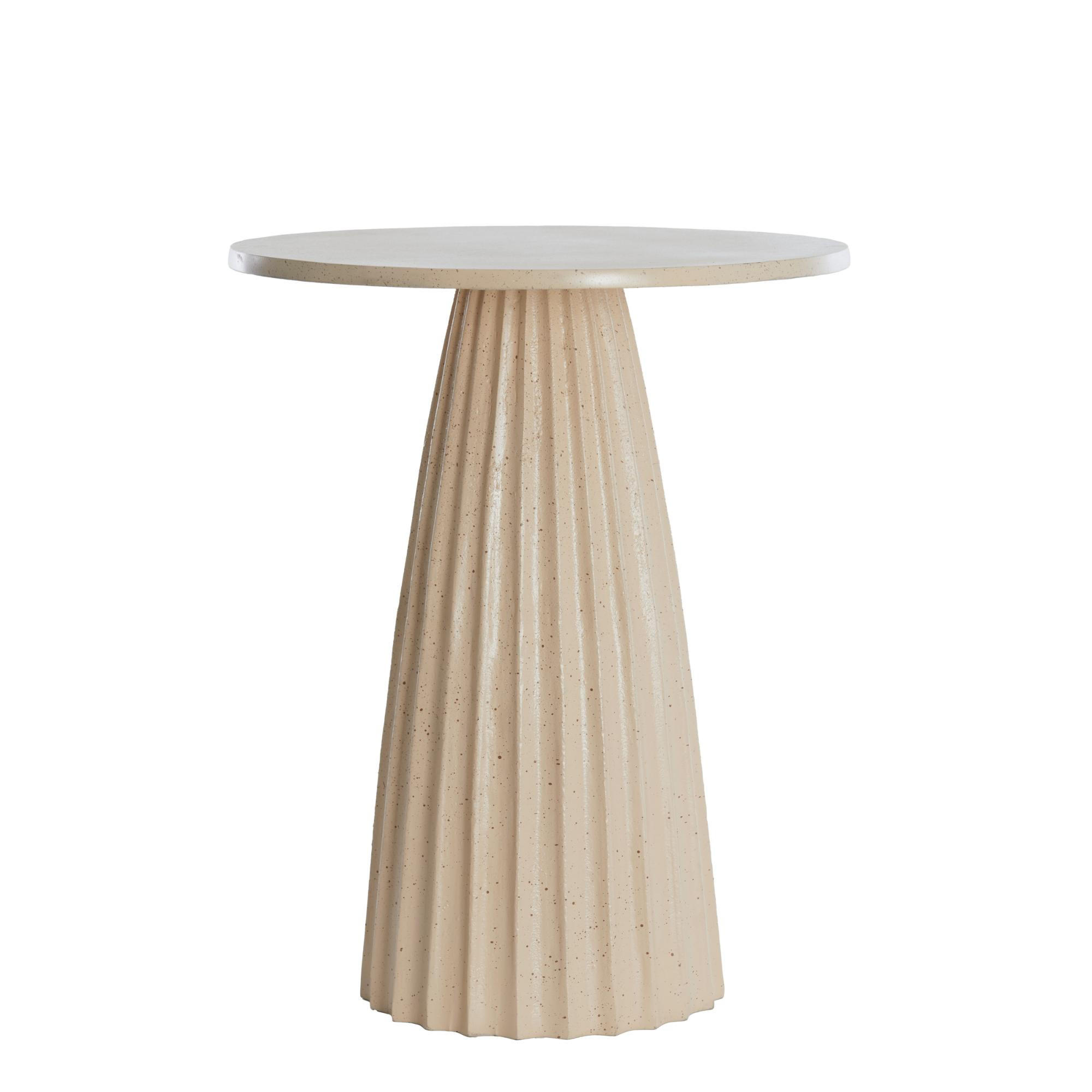 BEISTELLTISCH Veglia Braun 45/45/56 cm - Braun, Metall (45/45/56cm) - Light & Living