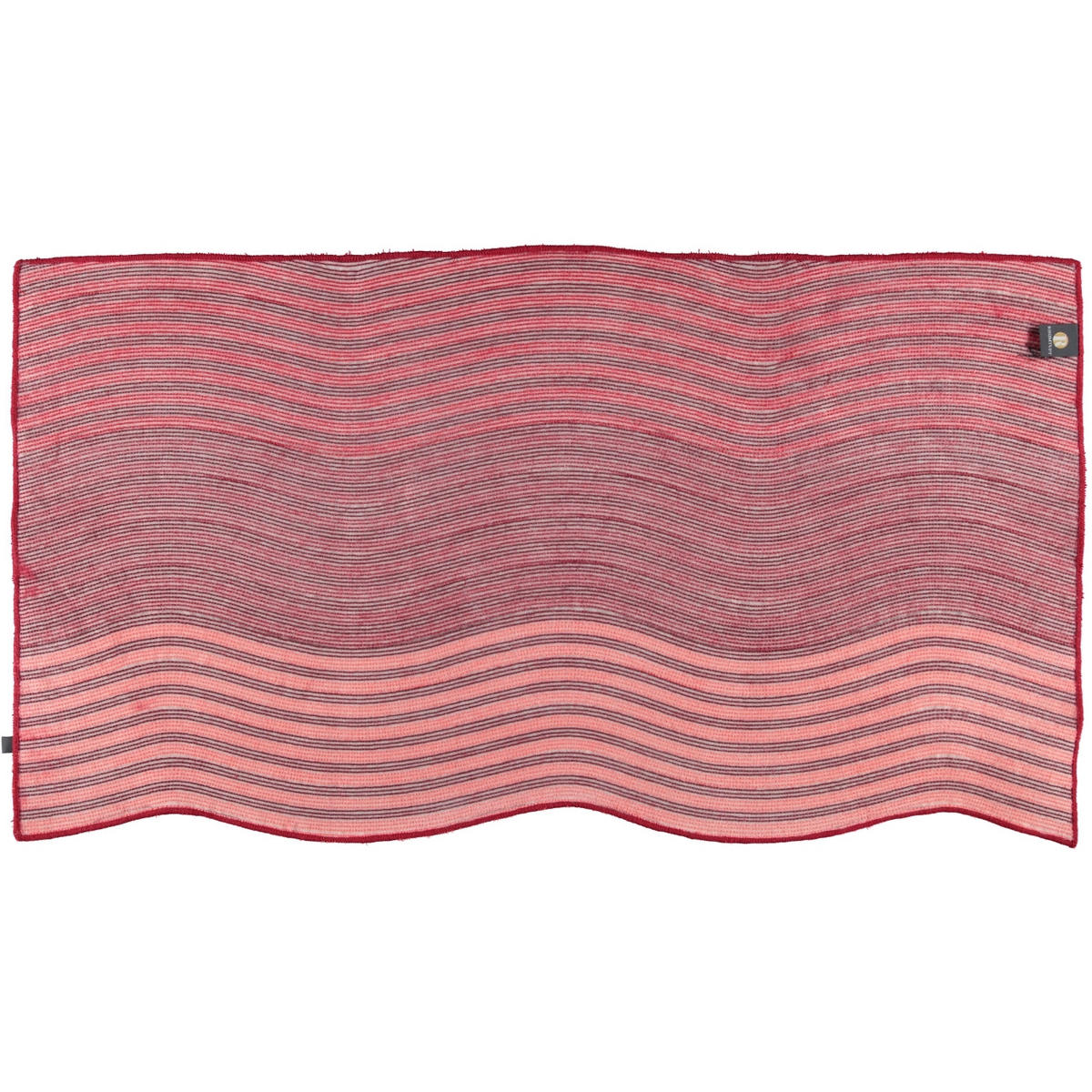 BADTEPPICHE WAVE CARDINAL-CARMIN-ERDBEERE-BEGONIE - 1351 - Rot, Textil (60/90cm) - Rhomtuft