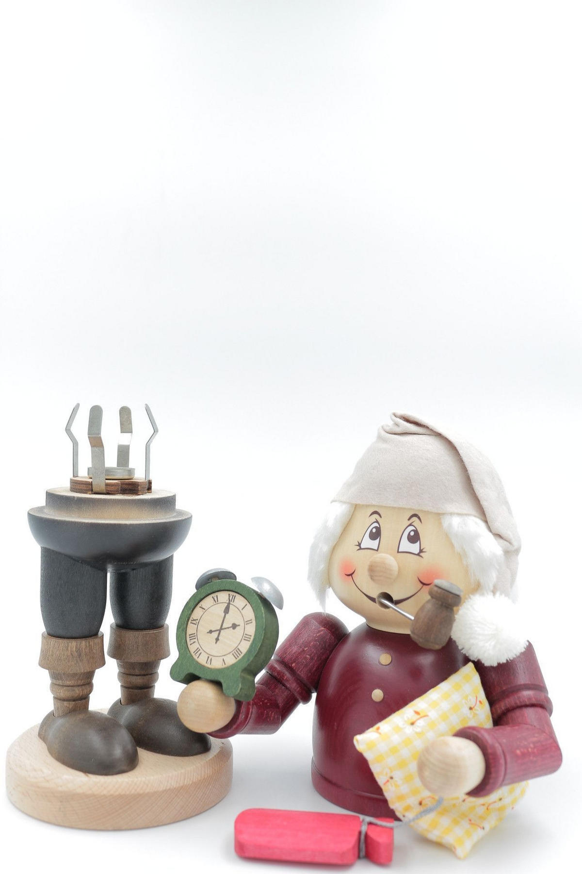 RAUCHFIGUR Wichtel Schlafmütze 32 cm - Multicolor, Holz (15/31/0.1cm)