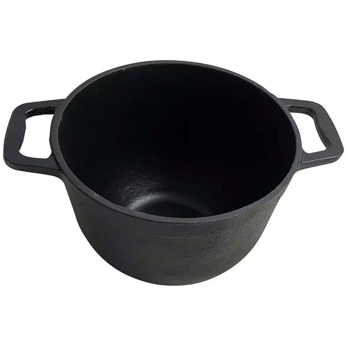 TOPF Schwarz 24/24/35 cm KH1733 - Schwarz, Metall (24cm) - Kinghoff 