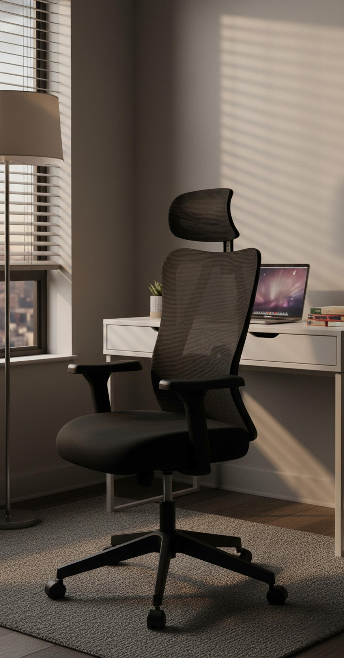 BÜROSTUHL Xylo schwarz - Schwarz, Kunststoff/Metall (66/121/59cm) - TPFLiving