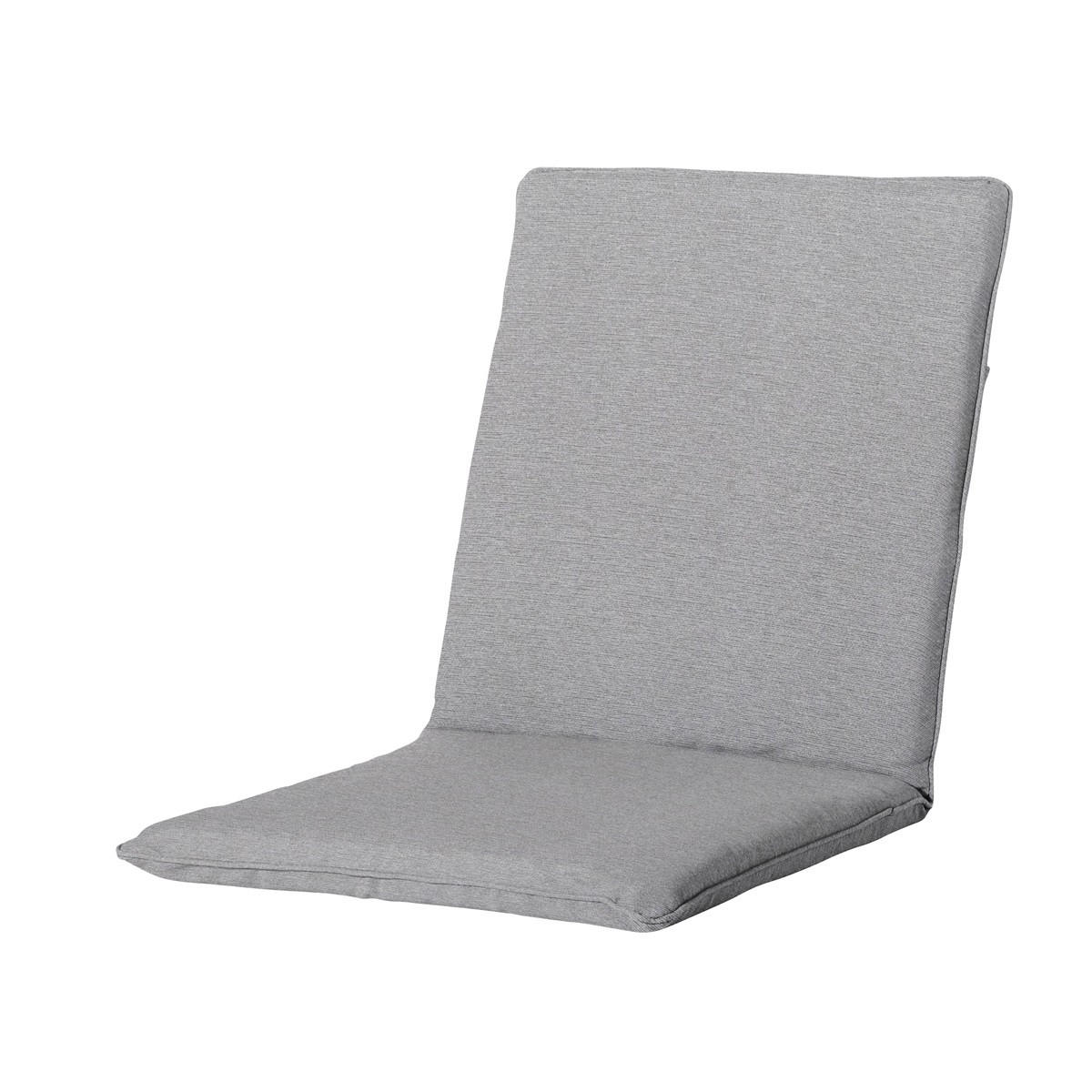 GARTENSTUHLKISSEN Neapel 97/49 cm 4er-Set - Grau, Textil (49/6/97cm) - Madison