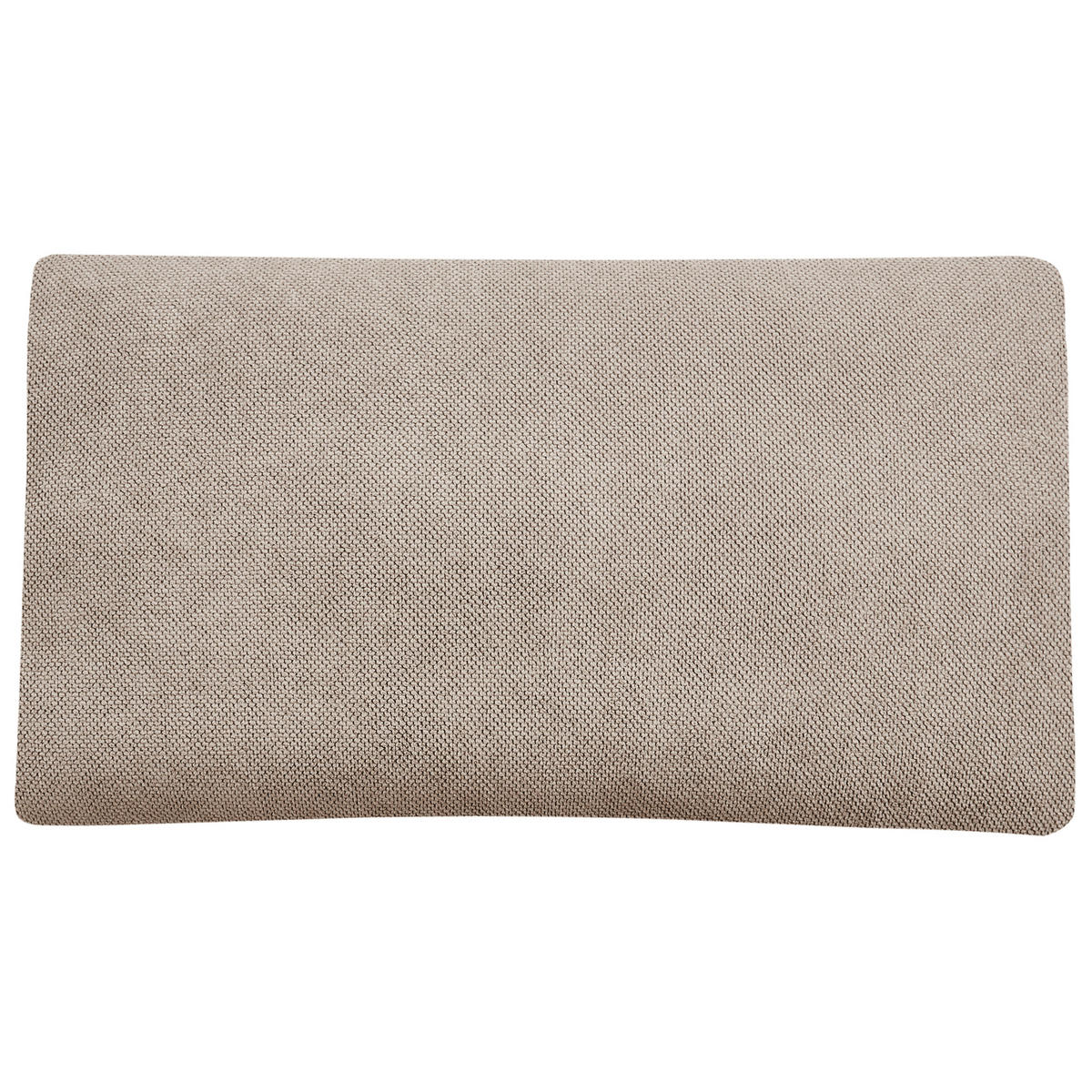 ČALOUNĚNÉ LEHÁTKO CHAISE LONGUE Látka Taupe Vizille - béžová/šedohnědá, textil (80/60/160cm) - Beliani