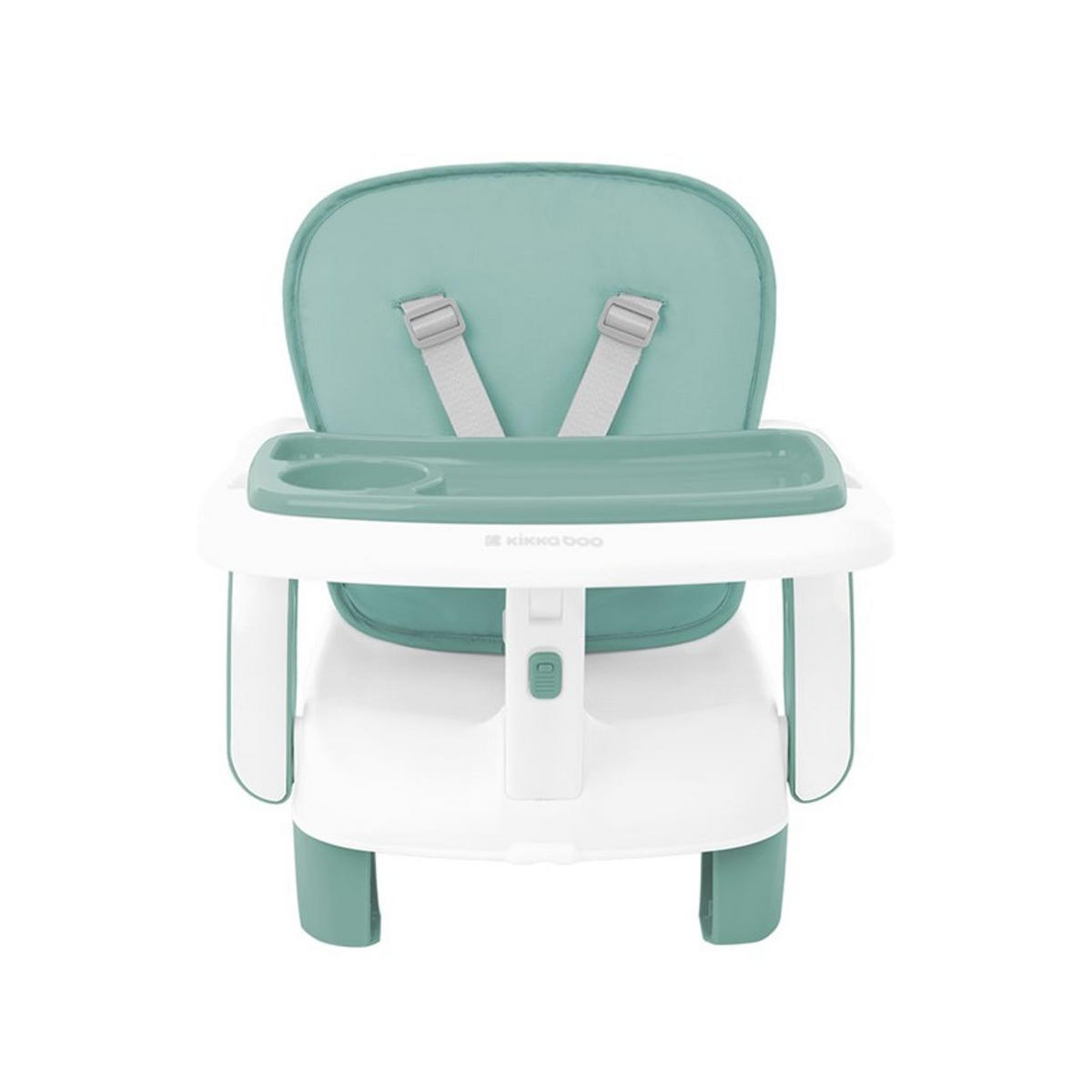 SITZERHÖHUNG Chewy grün Doppeltablett, Sicherheitsgurt, faltbar, Kinderstuhl-Funktion, kompakt - Grün, Kunststoff (39/38/25cm) - Kikka boo