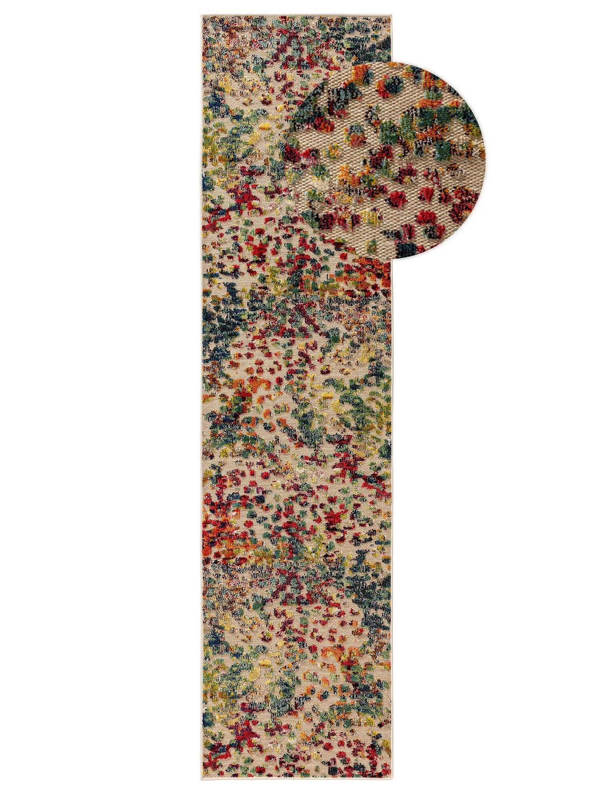 OUTDOOR-LÄUFER Noelia 80/300 cm - Multicolor, Kunststoff (80/300cm) - benuta Nest