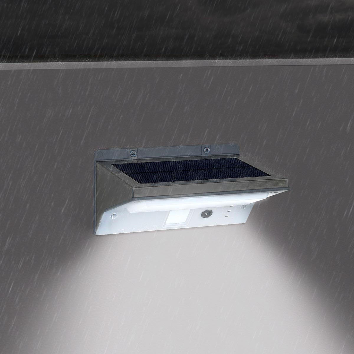 SOLARSTRAHLER DERBY W11 grau - Grau, Metall (16/8/11cm) - Lumisky