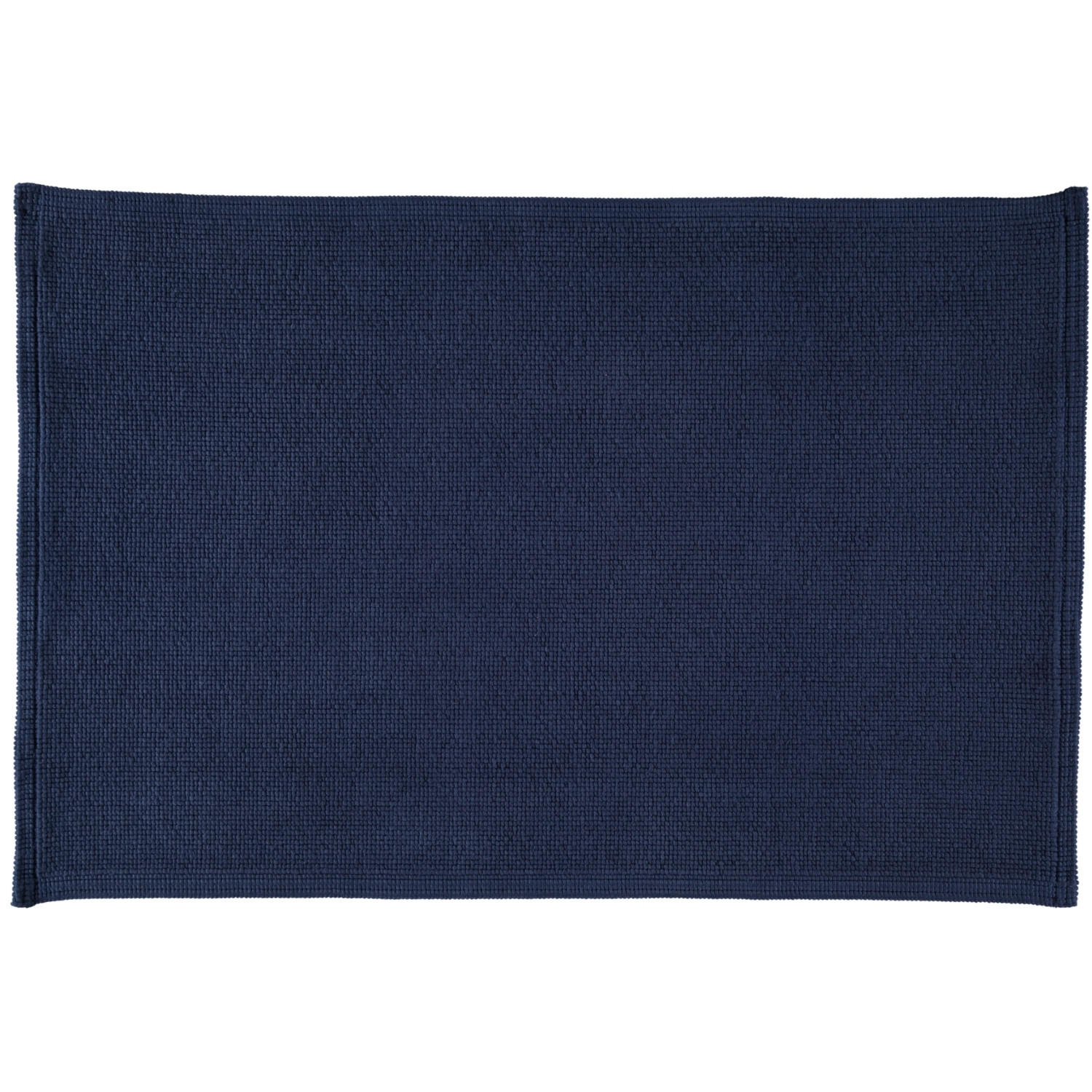 BADEMATTEN PLAIN KOBALT - 84 - Dunkelblau, Textil (60/90cm) - Rhomtuft