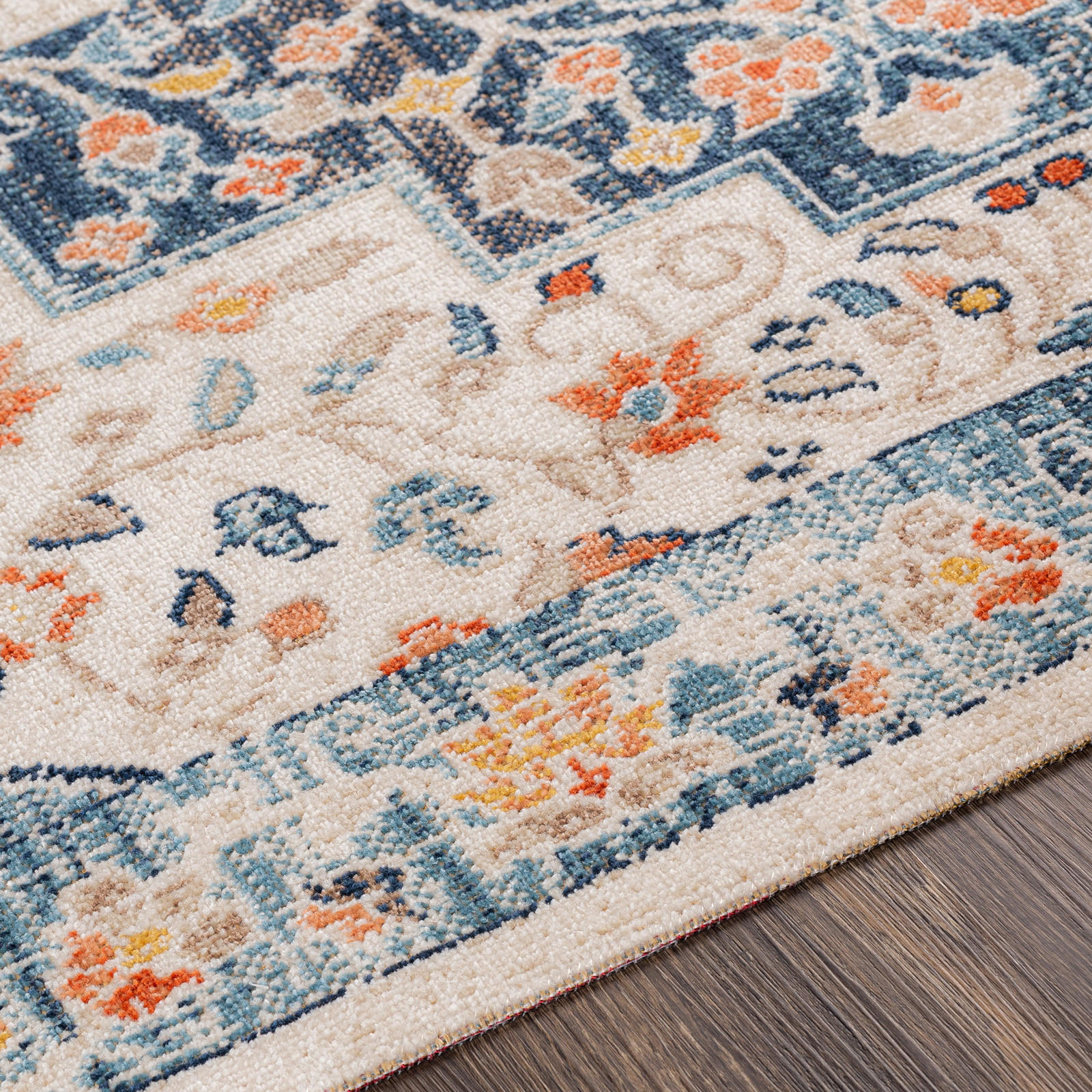 VINTAGE-TEPPICH 80/220 cm Blau - Blau, Kunststoff/Textil (80/220cm) - LIVABLISS