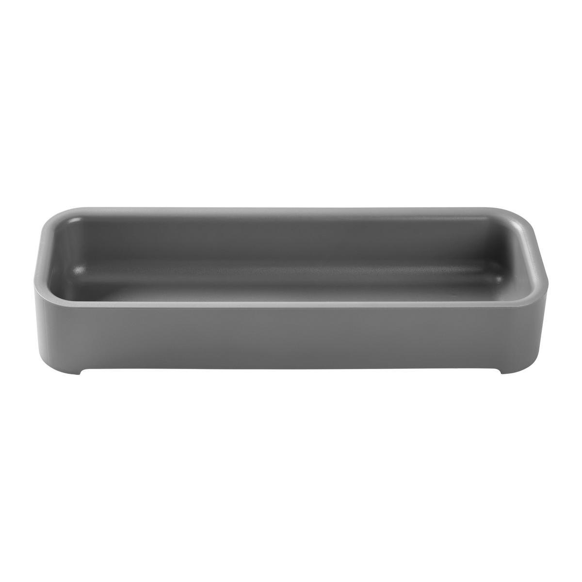 BESTECKEINSATZ Lis Grau - Grau, Kunststoff (28.6/1/9.6cm) - Mömax
