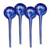 4XBEWÄSSERUNGSKUGEL - Blau, Glas (9/30/9cm) - Relaxdays