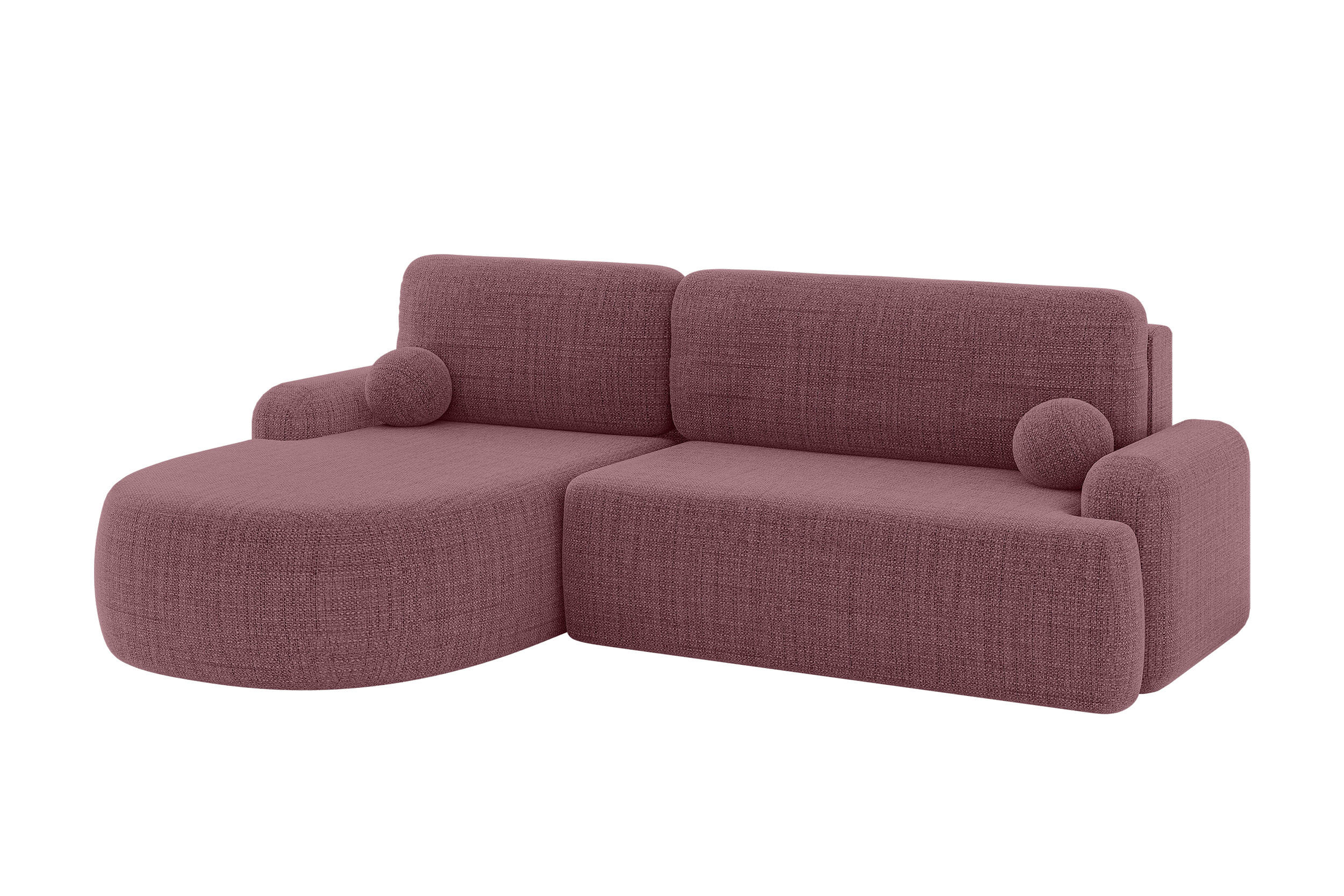 Altdecor Ecksofa Altrosa 264x172 cm