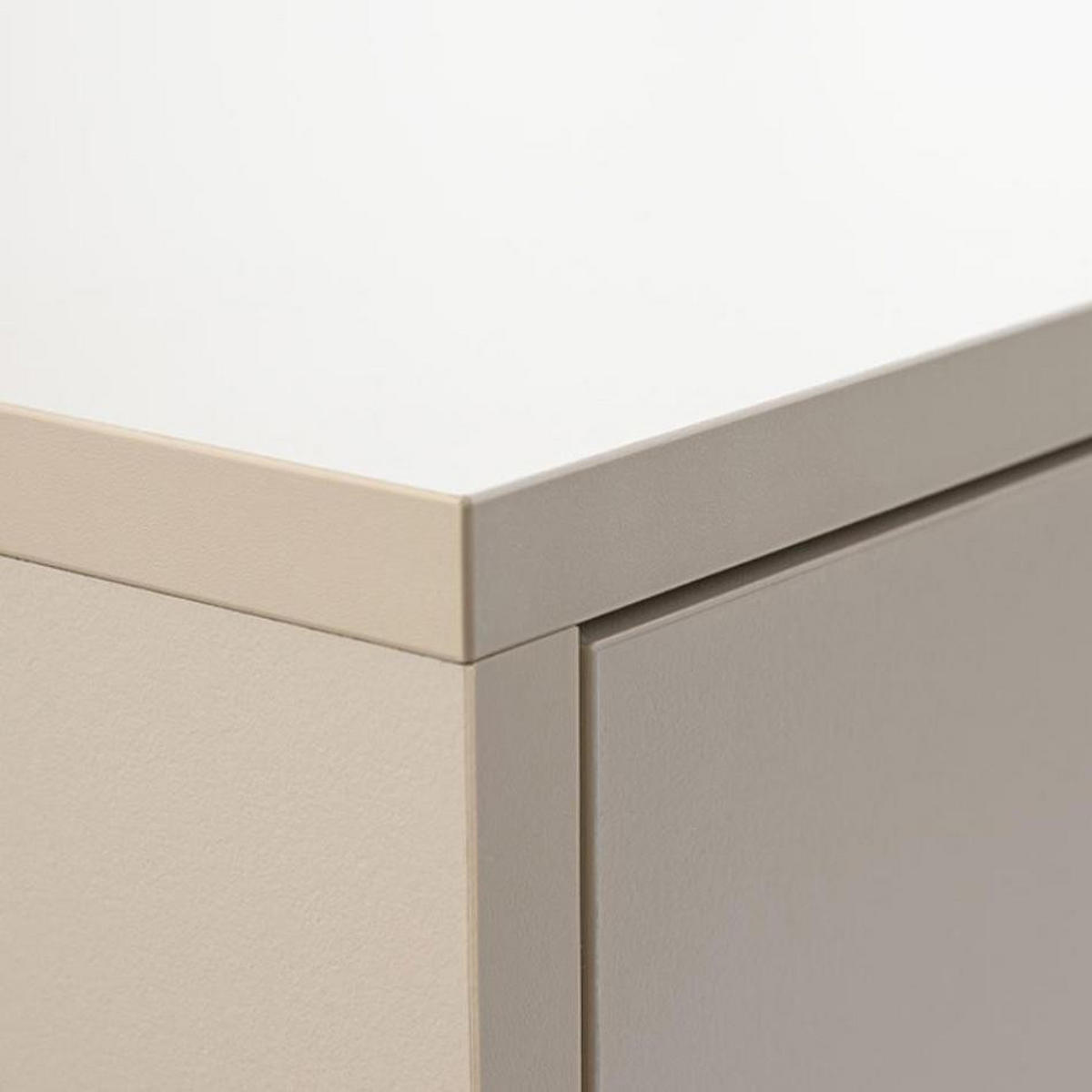 TV-ELEMENT Genua, Beige, Mit Regal und Schublade - Beige, Holzwerkstoff (160/48/45cm) - Bettso