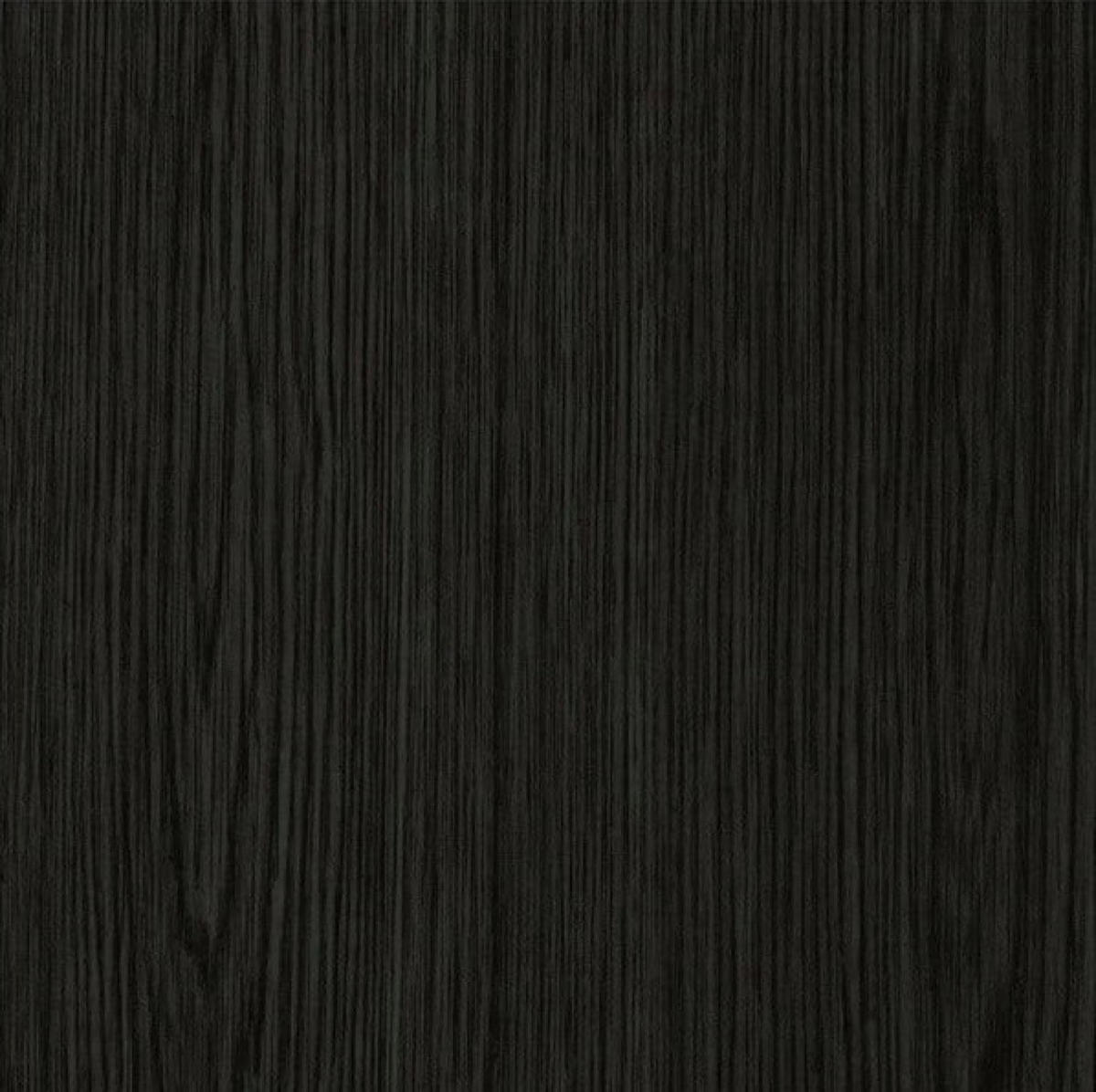 TISCH Schwarz Rund Holzlamellen - Schwarz, Holz (1/1/49cm) - Sepro Meble
