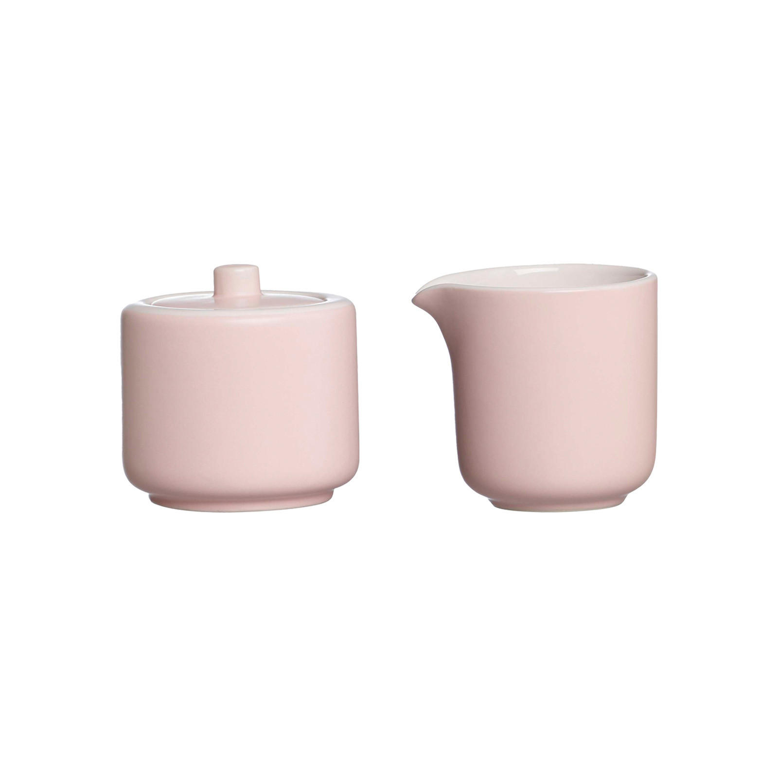 MILCH- UND ZUCKERSET Jasper rosa 2er Set - Rosa, Keramik (1/1cm) - Ritzenhoff Breker