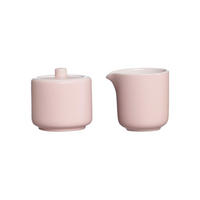MILCH- UND ZUCKERSET Jasper rosa 2er Set - Rosa, Keramik (1/1cm) - Ritzenhoff Breker