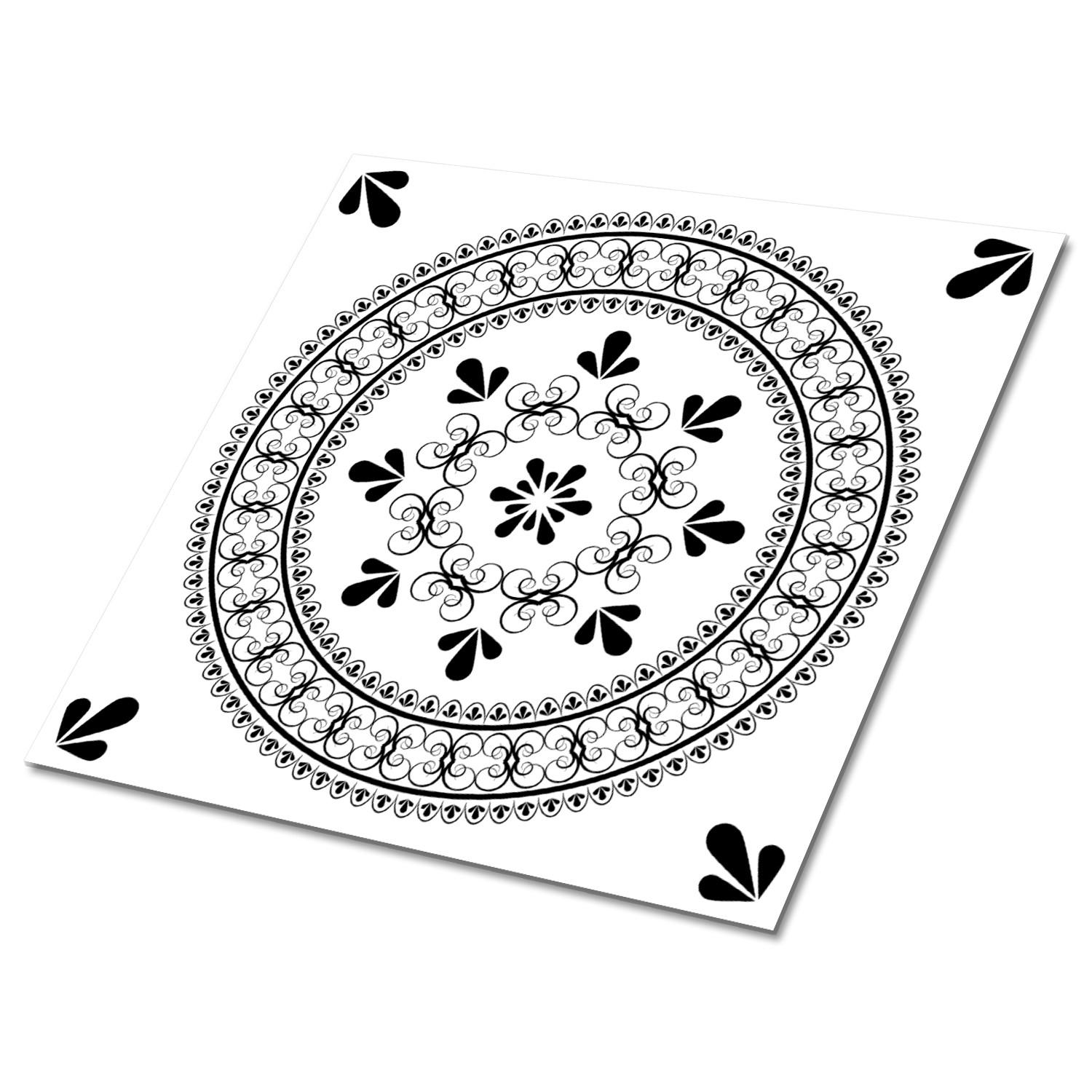 TULUP SAMOLEPICÍ OBKLADY NA STĚNU 9 ks 30x30 cm Orientální vzor