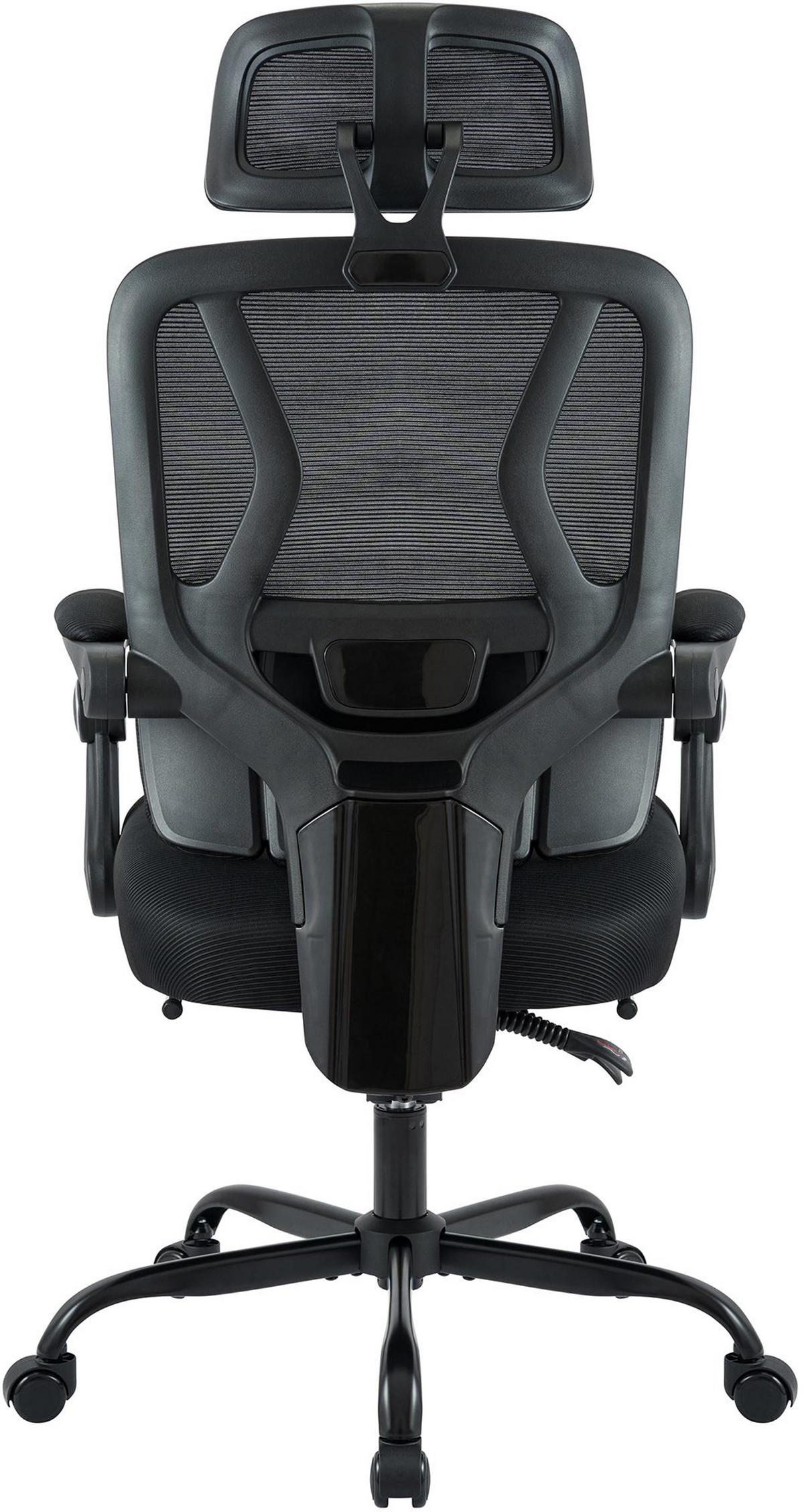 BÜROSTUHL Kador schwarz - Schwarz, Textil/Metall (64/127/60cm) - TPFLiving