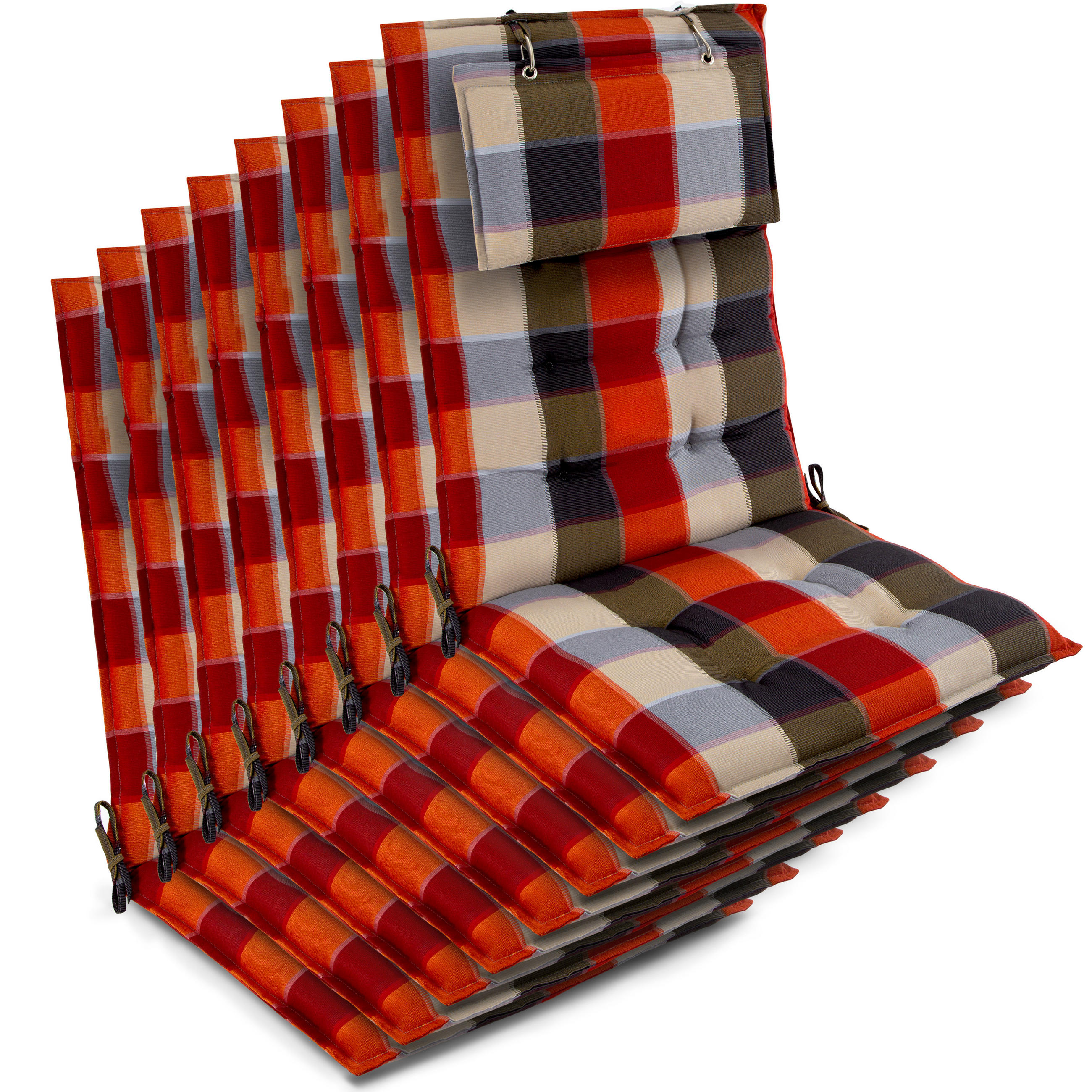 Beautissu Hochlehner Orange 50x120 cm