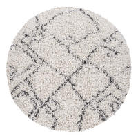 HOCHFLORTEPPICH 200/200 cm Kalmar 448 - Anthrazit, Textil (200/200cm) - Paco Home