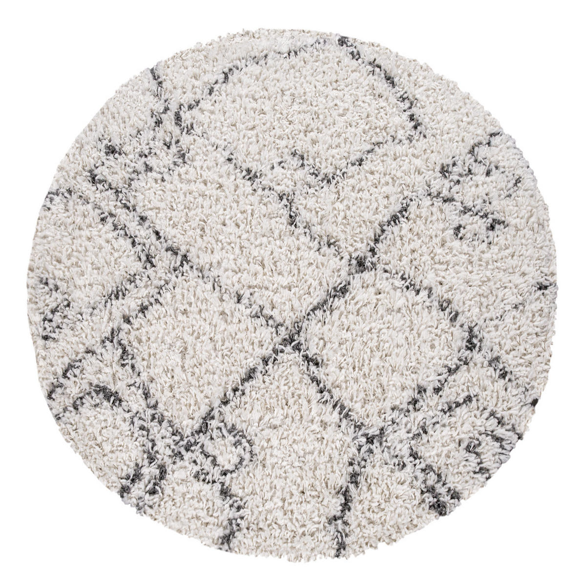 HOCHFLORTEPPICH 200/200 cm Kalmar 448 - Anthrazit, Textil (200/200cm) - Paco Home