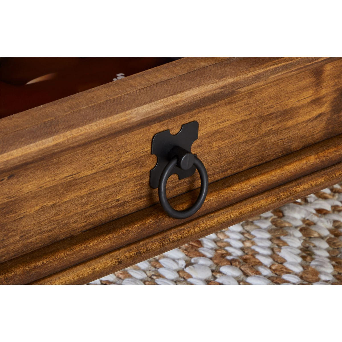 TRUHENTISCH TEQUILA - Braun, Holz (72/92/44cm) - IDIMEX