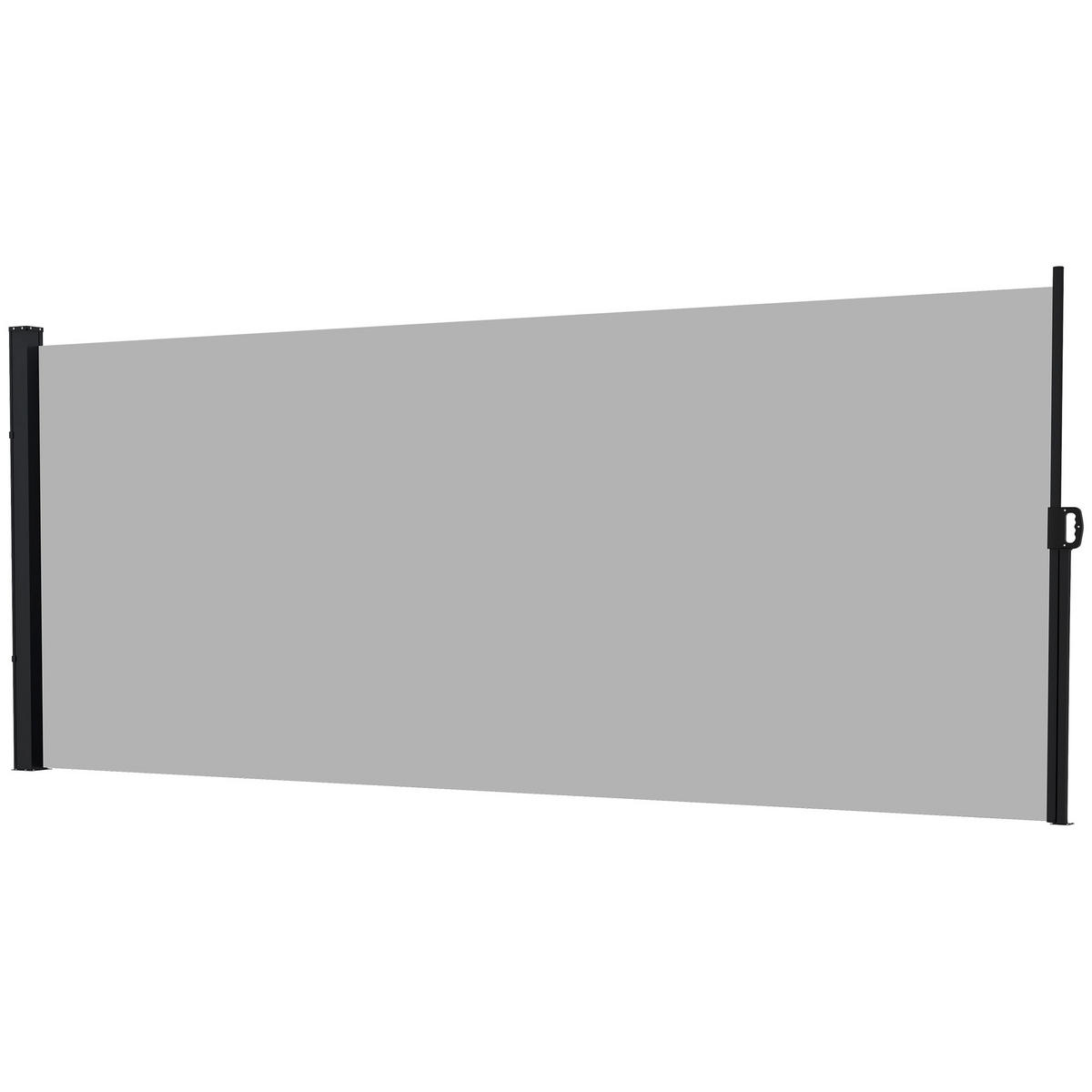 MARKISE DE-13976 ausziehbar 4/1,8 m, UV-Schutz Grau - Hellgrau, Textil (4/180/400cm) - ComfortXL