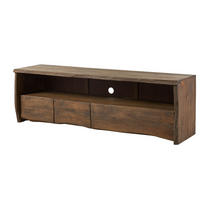 TV-BOARD Mango 190x50x60 braun geölt PURE MANGO #220 - Braun, Holz (190/60/50cm) - Massivmoebel24