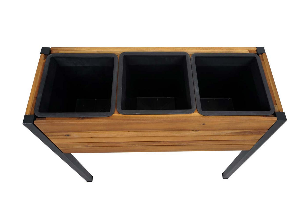 PFLANZKASTEN 75x81x30cm Braun - Braun, Holz (81/75/30cm) - PROREGAL