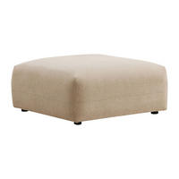 SITZHOCKER - 1 Person - Stoff, Stoff - Beige - MIBASTO - Beige, Textil (94/45/94cm) - Vente-Unique