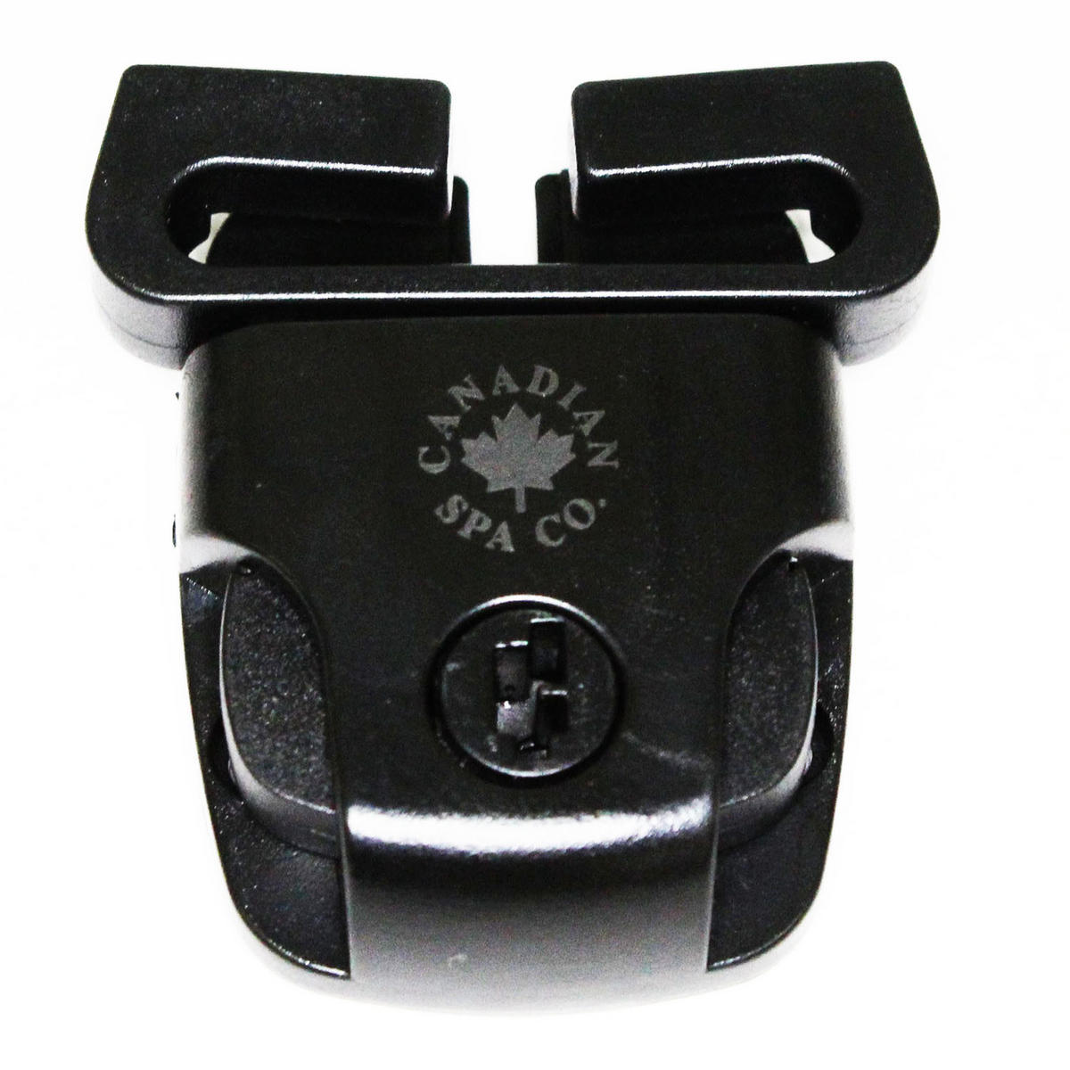 WHIRLPOOL ZUBEHÖR Abdeckungsclip (4-Teilig) Abschliessbar - Schwarz, Kunststoff (3/4cm) - Canadian Spa Company